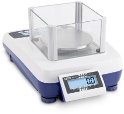 KERN EWJ 600-1M (600g/0, 1g) kettő kijelzős digitális precíziós asztali mérleg, automata belső kalibrálás, sok funkció, hitelesíthető (EWJ 600-1M)