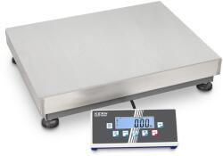 KERN IOC 300K-3 (150/300kg/0, 005/0, 01kg) 650x500mm robusztus, IP65, RS-232, Ipar 4.0, rozsdamentes acél platformmérleg sok funkcióval, opcionális akkumulátor (IOC 300K-3)