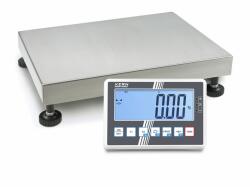 KERN & SOHN IFC 150K20DLM (60/150kg-0, 02/0, 05kg) 600x550 mm IoT Line, Ipar 4.0 robusztus rozsdamentes acél digitális platform mérleg sok funkcióval, hitelesíthető (IFC 150K20DLM)