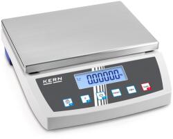 KERN & SOHN FKB 16K0.05 (16kg/0, 00005 kg) 340×240 mm mérőfelületű, robusztus felépítésű, sok funkciós, IoT ready, Ipar 4.0 digitális asztali mérleg (FKB 16K0.05)