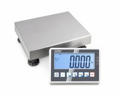 KERN IFC 15K2DM (6/15kg-0, 002/0, 005kg) 300x240 mm IoT Line, Ipar 4.0 robusztus rozsdamentes acél digitális platform mérleg sok funkcióval, hitelesíthető (IFC 15K2DM)