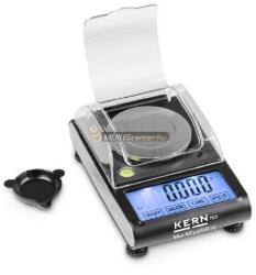 KERN & SOHN TGD 50-3C (50g/0, 001g) digitális darabszámlálós ékszer-, ezredgrammos karátmérleg (TGD 50-3C)
