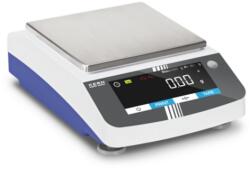 KERN PDS 4000-2 (4200g/0, 01g) érintőképernyős digitális precíziós asztali mérleg erőkompenzációs cellával, statisztikai funkció, sok mértékegység, GLP, RS232/USB, Windows Direct, távoli vezérlés, 3 év gar