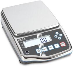 KERN PWS 3000-1 (3200g/0, 1g) IP65, RS-232, rozsdamentes acél precíziós mérleg sok funkcióval 3évG (PWS 3000-1)