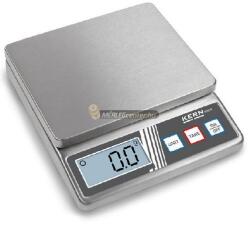 KERN & SOHN FOB 500-1S (500g/0, 1g) rozsdamentes, HACCP kompatibilis digitális asztali mérleg (FOB 500-1S)