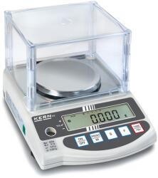KERN EW 420-3NM (420g/0, 001g) robusztus rezgővillás mérőcellás digitális precíziós asztali mérleg, RS232, ütésálló, sok mértékegység (EW 420-3NM)
