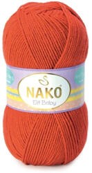  Nako Elit baby bolyhosodásmentes fonal 10701 - Piros