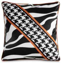  Eva6 bársony párnahuzat Fekete 60x60 cm (442191)