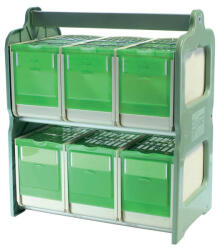 2GR Madárszállító rácsos közepes 6db + tartó (256) (2GR256)