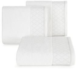  Layla minőségi törölköző fényes díszítéssel Fehér 70x140 cm (455012)