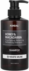 KUNDAL - Honey & Macadamia Nature Shampoo, White Musk, 500ml