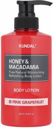 KUNDAL - Honey & Macadamia Pure Body Lotion, Pink Grapefruit, 500ml