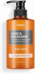 KUNDAL - Honey & Macadamia Pure Body Wash, Baby Powder, 500ml