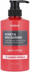 KUNDAL - Honey & Macadamia Pure Body Lotion, Amber Vanilla, 500ml