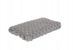 Orient Fashion Műszőrme Teknőc mintával, Világos szürke 1/2 méter (ŻÓŁW_Sztuczne_Futerko Nr_8_Jasny_szary 0,5)