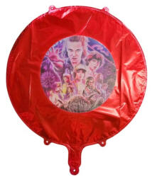 Balloons4party Balon rotund rosu Stranger Things 45 cm