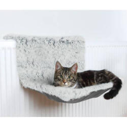 TRIXIE Harvey Radiator Bed - radiátor fekhely (fehér/fekete) macskák részére (45x26x31cm)