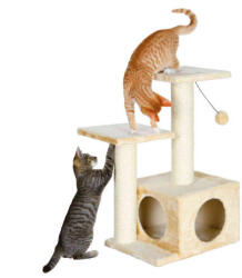TRIXIE Valencia Scratching Post - macskabútor (bézs) 44x33/71cm