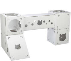 TRIXIE Finca Felice cat furniture - macskabútor (fehér, karton) macskák részére (125×62×62cm)