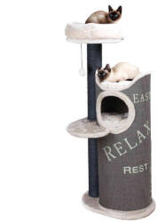 TRIXIE Kifutó termék: Trixie Juana Scratching Post - kaparófa (szürke, világos szürke) macskák részére (57x46cm)