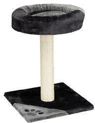 TRIXIE Junior Tarifa Scratching Post - kaparófa (fekete/szürke) macskák részére (35x35/52cm)