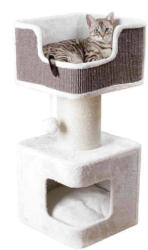 TRIXIE Ava Scratching Post - macskabútor (fehér, szürke, ) 39x39/86cm