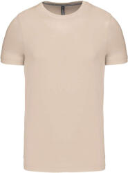 Kariban Férfi jersey rövid ujjú póló, Kariban KA356, Light Sand-S (ka356lsa-s)