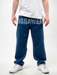 Jigga Wear Baggy Farmernadrág, Size XXL, 100% pamut, kék, lézerrel felvitt logó