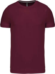 Kariban Férfi jersey rövid ujjú póló, Kariban KA356, Wine-4XL (ka356wn-4xl)