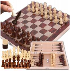  Nagyméretű Fa Sakk Dámajáték Gyerekeknek, Backgammon, Logikai És Társasjátékok