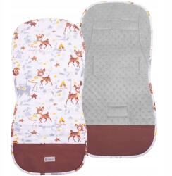 Springos Babakocsi Betét, Kétoldalas, Pamuttal És Minky Anyaggal, 78 CM (SB0056)