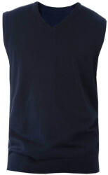 Kariban Férfi divatos V-nyakú keskeny szabású mellény, Kariban KA969, Navy-3XL (ka969nv-3xl)