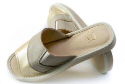 Maximus Női Kültéri Papucs, bőr, otthoni, kényelmes, Size 36 (28B01)