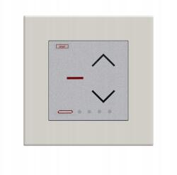 Inel PIL-04NS 4-csatornás fali redőnyvezérlő, érintőpanellel, szürke (PIL-04NS)