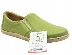 Helios Női Barefoot Félcipő, zöld, bőr, Size 38 (452.563)