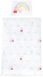 roba Lenjerie de pat copii roba Peppa Pig 100x135 cm bumbac albroz (1491PP1) Lenjerie de pat