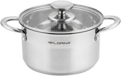 FLORINA Oala din inox FLORINA Falcon 25L diametru 18 cm baza triplu stratificata ideala pentru toate tipurile de plite (5G1042)