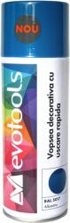 Evotools Vopsea spray decorativa, uscare rapida, albastru RAL 5017, 400 ml (683441)