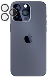 PanzerGlass - Capac de protecție a obiectivul camerei Hoops pentru iPhone 15 Pro & 15 Pro Max, transparent