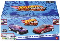 Mattel Set 2 Masinute Metalice Pull Back Mod Speeder Si 2004 Mazda Rx8 Custom 1: 43 (mthpr91_hwh53)