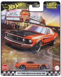 Mattel Boulevard Masinuta Metalica Ford Mustang Boss 302 69 Scara 1: 64 (mtgjt68_jbl20)