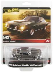 Mattel Real Riders Masinuta Metalica Aston Martin V8 Vantage 1985 Scara 1 La 43 (mthmd41_hwt12)