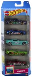  Set 5 Masini Hot Wheels Cu Design Hw Drift (mt1806_htv51)