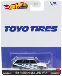 Mattel Real Riders Pop Culture Masinuta Metalica Nissan Skyline Van 69 Scara 1: 64 (mtdlb45_hkd05)