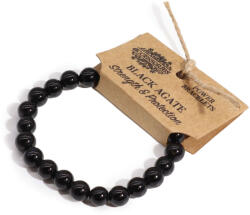 AWM Energetikus Karkötő- Fekete Achát