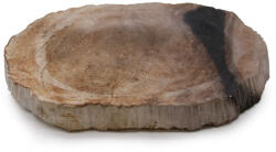 AWM Megkövesedett Fa Szappantartó-Fekete/Barna