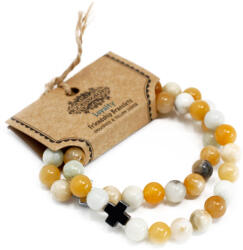 AWM Drágakő Barátság Karkötők, 2-es szett-Hűség (Pároknak, Barátoknak)