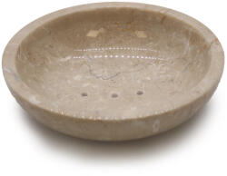 AWM Kerekített Világos Márvány Szappantartó