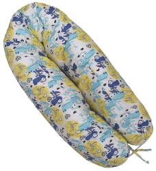 Wikids szoptatós párna HUZAT 180cm - Színes Krokodilos