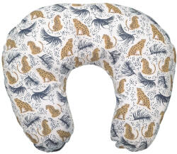 Wikids szoptatós párna HUZAT - Leopárd Okker/Sötétkék